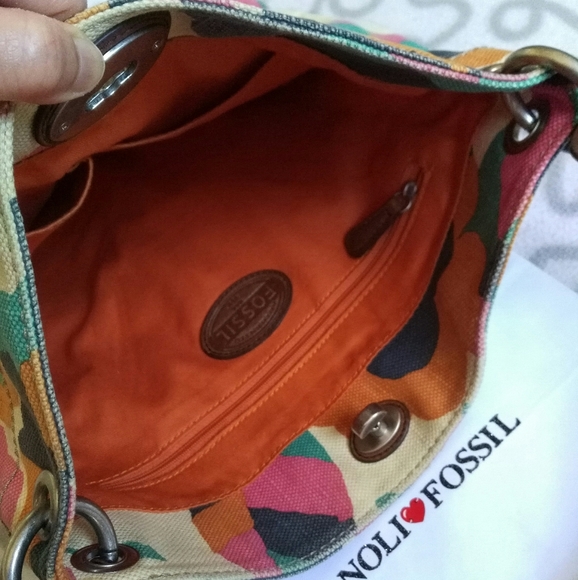 Fossil Hunter floral satchel - Picture 4 of 10
